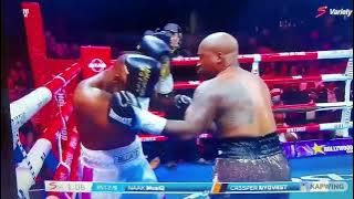 Cassper Nyovest Vs Naakmusiq boxing Match. Naakmusiq Destroys Cassper