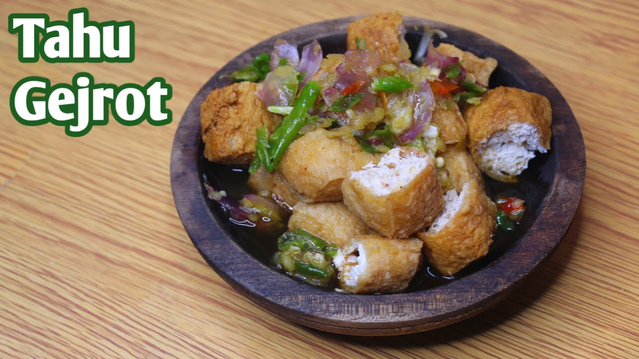 Resep Tahu Gejrot ala abang abang jualan - YouTube