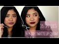NYX Soft Matte Lip Cream + Lip Swatches || TAN/MORENA SKIN