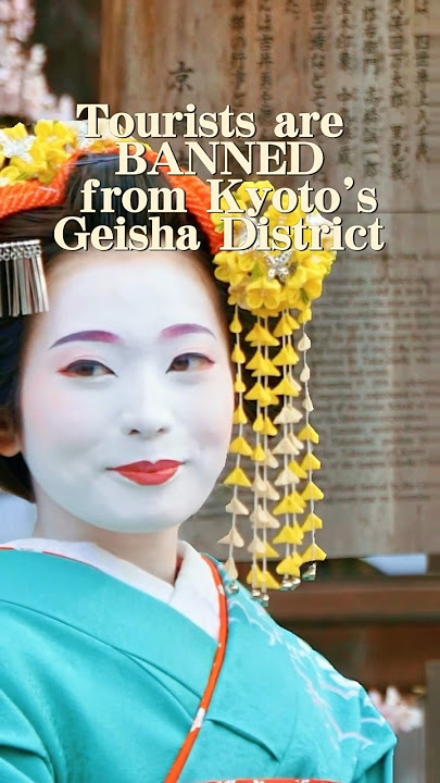 Tourists Are BANNED From Kyoto’s Geisha District 📍Gion, Kyoto