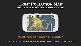 Light Pollution Map App screenshot 2