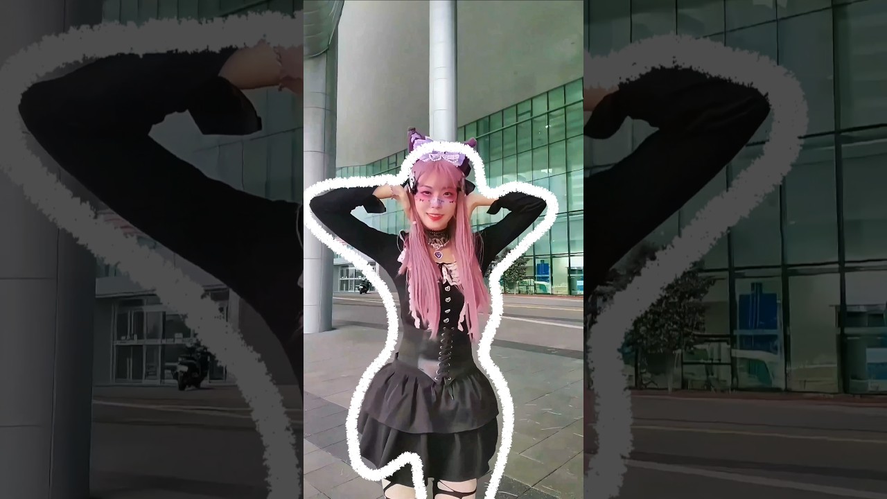 쿠로미 코스프레 😈💜 터미널 춤 댄스 #터미널 #터미널챌린지 #터미널댄스#dance #dancechallenge #terminalchallenge #terminaldance