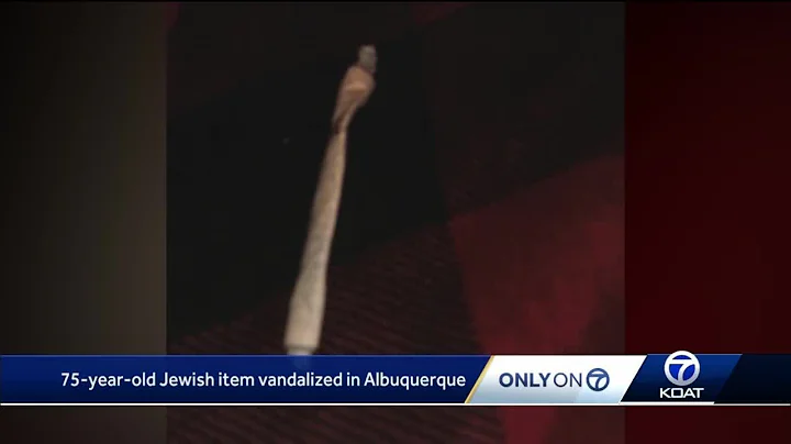 75-year-old Jewish heirloom damaged