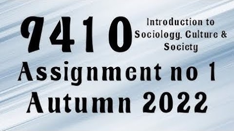 AIOU Code 9410 Solved Assignment No.1 Autumn 2022 #aiou #aiousolveassignments