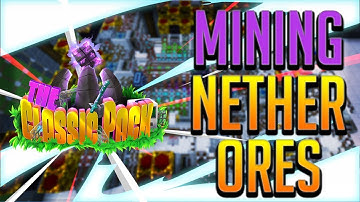 Mining Nether Ores - The Classic Pack - Tekkit #10
