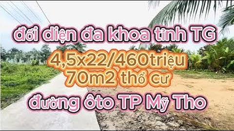 Nhà đất tiền giang - Bán 11 nền  đường oto TP Mỹ Tho đối diện Bệnh Viện tỉnh TG - BĐS KIM LỘC