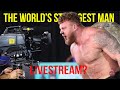 The World’s Strongest Man Livestream?