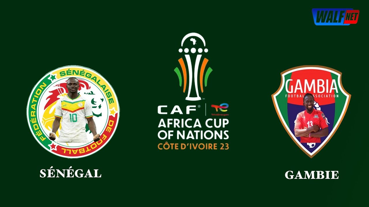 Can 2024 Sénégal vs Gambie en direct sur Walf Tv avec Sir Mbengue