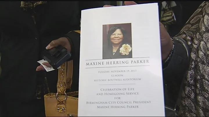 Funeral service for Maxine Parker held Tuesday