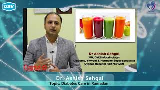 Dr. Ashish Sehgal (Topic: Diabetes and Ramadan)