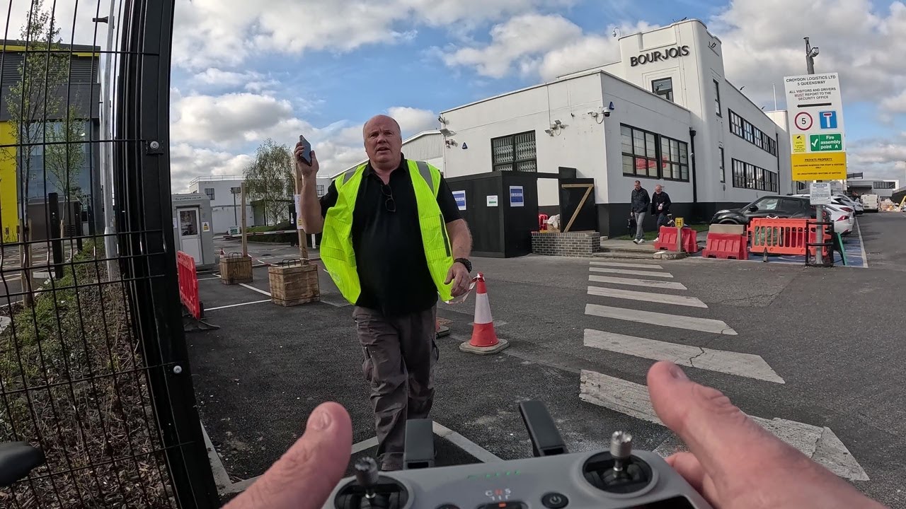 Oi Get The Drone Off The Property Now! 😲🎥🛸❌