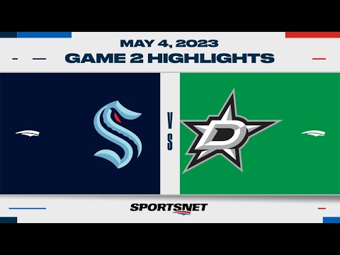 NHL Game 2 Highlights | Kraken vs. Stars - May 4, 2023