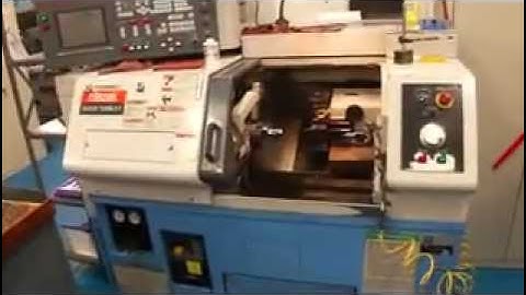 Mazak QT-6T cnc chucking lathe, 1998