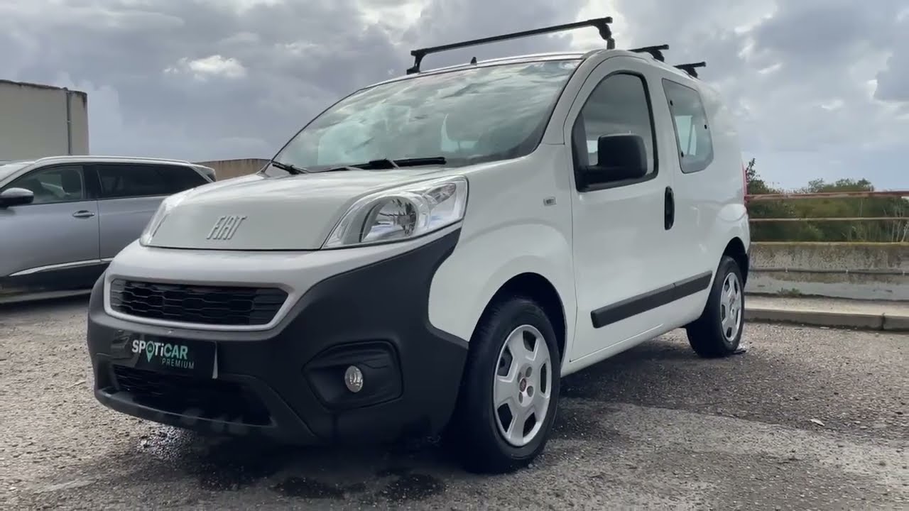 Fiat Fiorino 4 Combi N1 Diesel Manual 95CV Blanco Cuadro analógico, llave, baca, bola