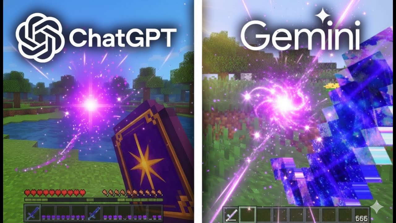 Tạo Add-On Minecraft Trong 30 Phút Giữa ChatGPT vs Gemini!