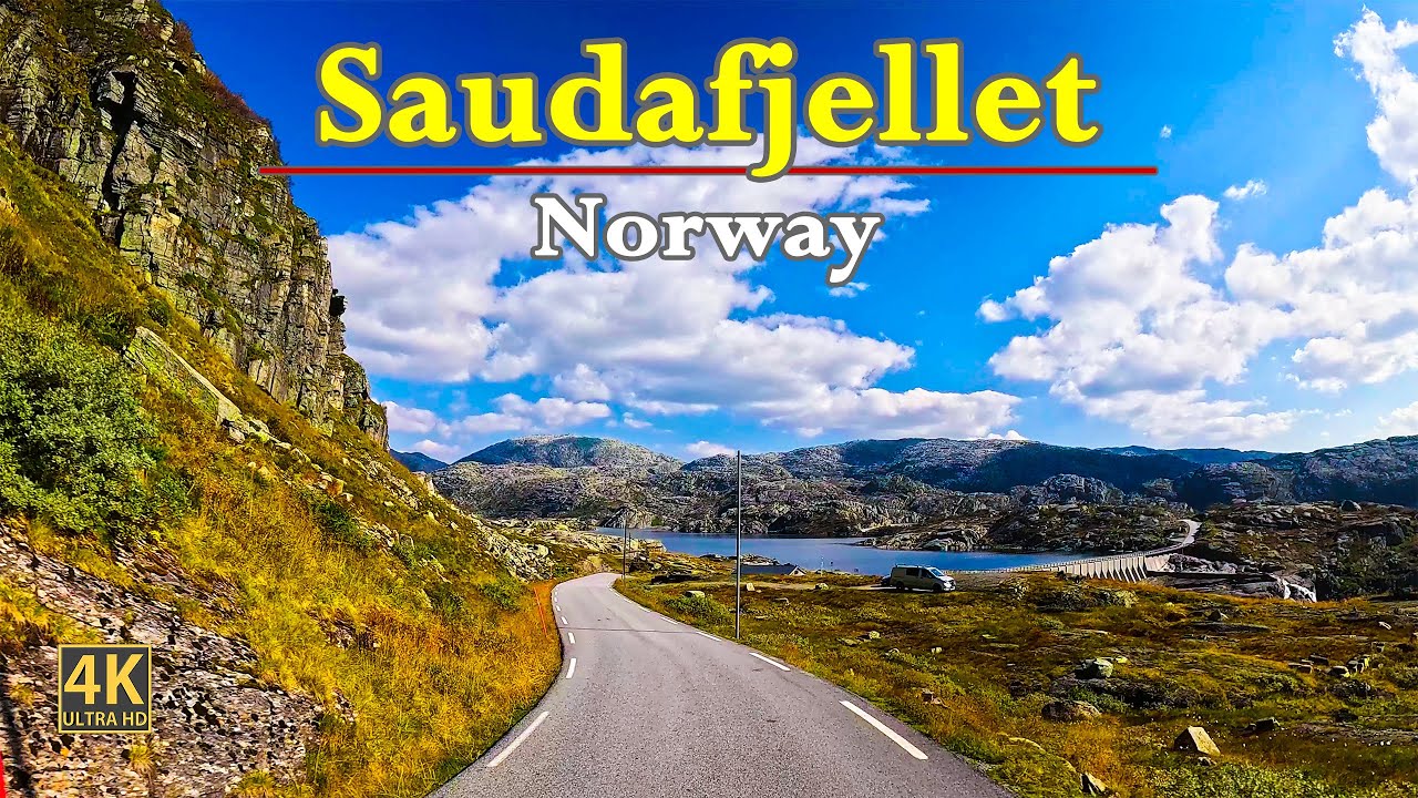 Saudafjellet Pass In Norway 🇳🇴 | Scenic Road Trip In Stunning 4K