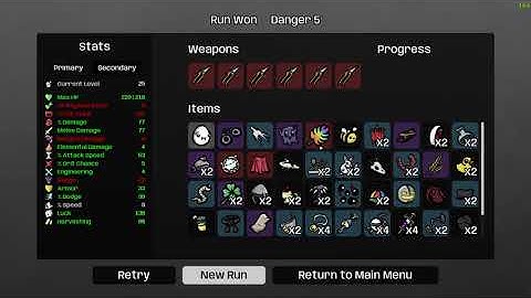 Brotato Chunky Build is Completely Broken