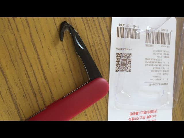 Xiaomi huohou mini unpacking knife fold fruit cut knife camp survival clip cutter class=