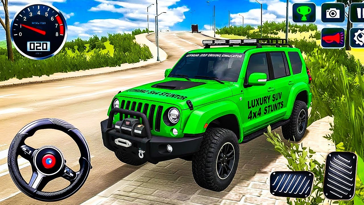 SUV Jeep Offroad Jeep Games - Car Game - Android Gameplay 😍