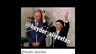 Ay Qiz Əllərinə Baxırlar😂😂 Heydər Əli̇yev Və Əmi̇nə Di̇lbazi̇