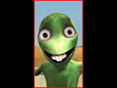 hanzo komik uzaylı dansı alien dance eğlenceli videolar komik şarkılar yeşil uzaylı dayı maden dağı