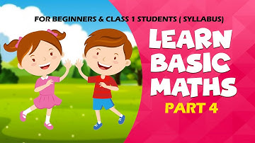 Learn Basic Maths - Part 4 | Inside - Outside | Bigger - Smaller | CBSE Syllabus Class 1
