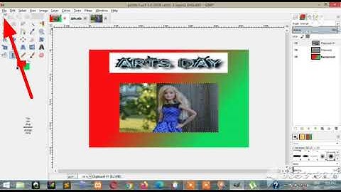 GIMP part 3: How to save a file and export into another format