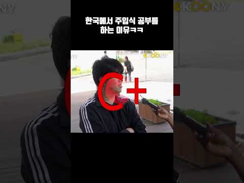 한국인들이 주입식 공부를 선호하는 이유?? 결국 이건가 #shorts #명문대