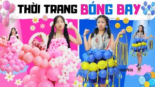 THỜI TRANG BÓNG BAY - Chiếc váy BÓNG BAY CẢM XÚC vs váy BÓNG BAY KHỔNG LỒ MÙA XUÂN