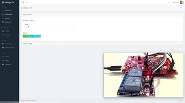 Texas Instruments CC3200 Api Explorer