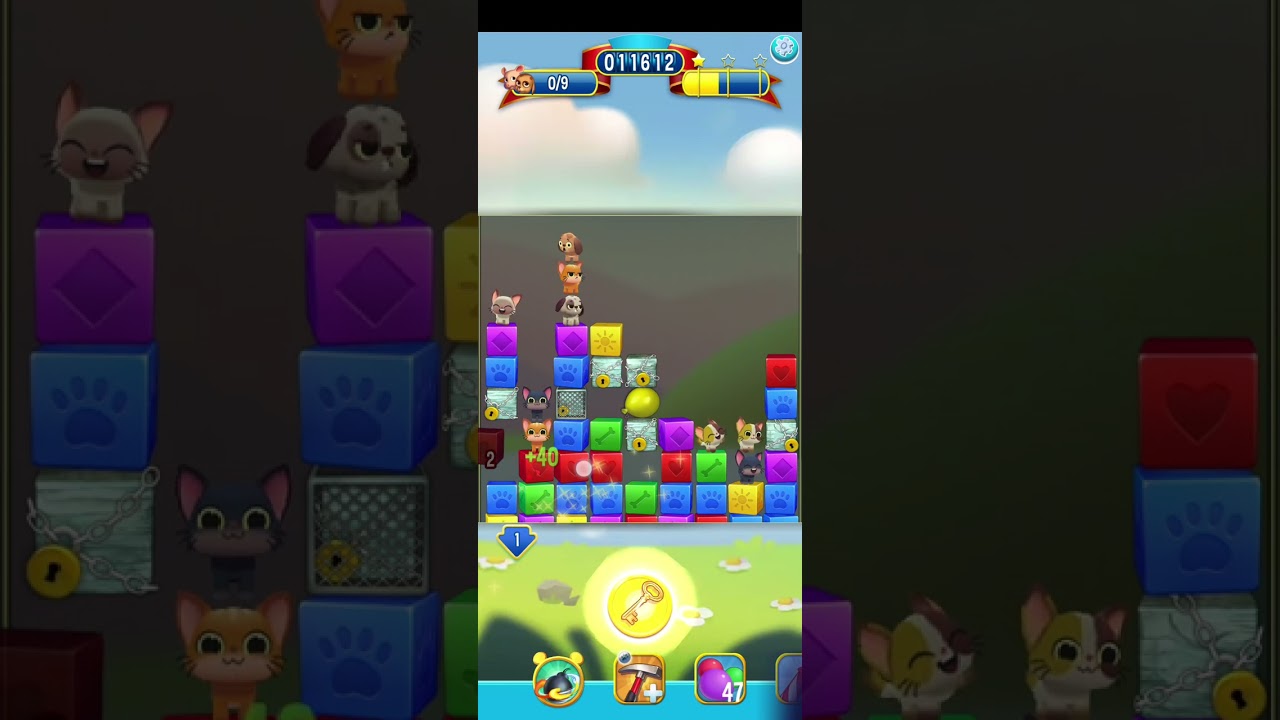 Pet Rescue Saga level 4836 one hammer
