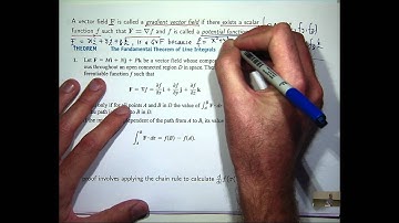 Line integrals: Fundamental theorem