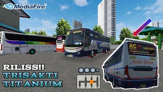 Share&Review Mod Trisakti Titanium Terbaru | Bus Simulator Indonesia