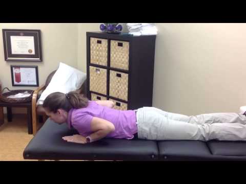 Prone Press Ups | Pursuit Physical Therapy