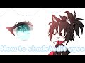 How to shade eyes #1/gacha life Vietnam