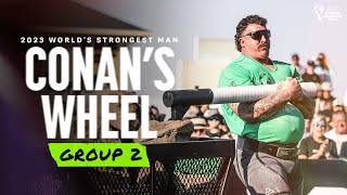 CONAN'S WHEEL (Group 2) | 2023 World's Strongest Man