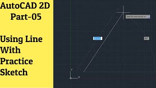 Learn AutoCAD (2D Drafting)- Line Command with Practice Sketch in AutoCAD Learn AutoCAD (2D Drafting)- Line Command with Practice Sketch in AutoCAD
