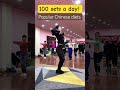 There's a reason why it's trending in China! 100 sets a day for belly fat diet. #Shorts #diet