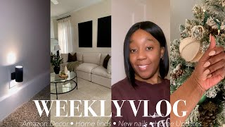 WEEKLY VLOG! HOME SERIES EP:22 Amazon home Decor •Christmas shopping•New home updates•New hair+ more by StyledByEmonie 7,337 views 5 months ago 48 minutes