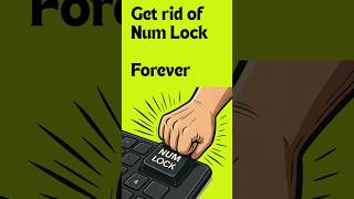 Num Lock Keeps Turning Off? Fix It for Good! 💡 | Windows Hack #techhacks #windowstips #techshorts