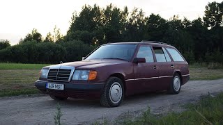 1990 Mercedes-Benz w124 230E Test Drive After 5 Years видео