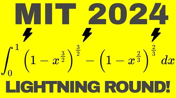 MIT Lightning Round!  2 methods - DayDayNews