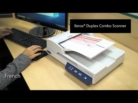 Grâce au scanneur Xerox Duplex Combo, bénéficiez d›un capture de document pratique