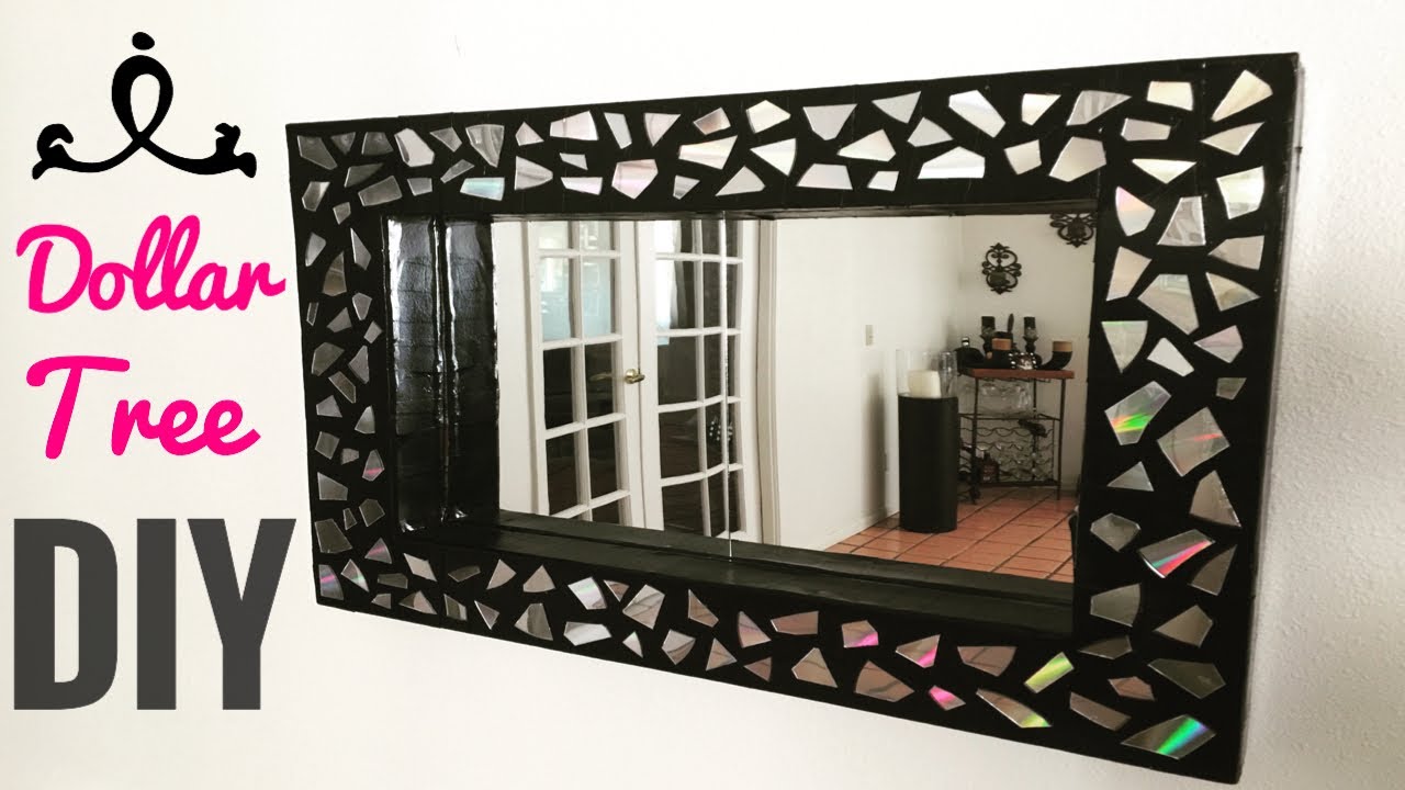 DIY: Mosaic Tile Bathroom Mirror