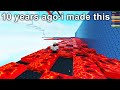 playing a roblox game i made 10 years ago