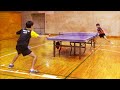 関西高校エースとの壮絶な戦い。インターハイベスト16を相手に真っ向勝負を挑むも…。【卓球】