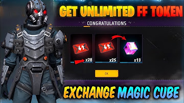 How To Get Unlimited FF Token In Free Fire | Exchange Magic Cube In FF Token Store 🧐
