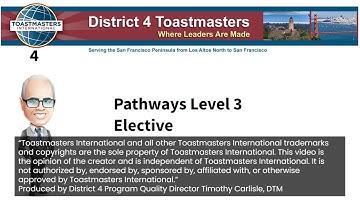 Pathways Level 3 Electives video 5 V3