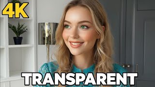 Transparent Lingerie & See-through Dresses |Micro Bikini Try-On Haul [4K] #ootd #outfit 