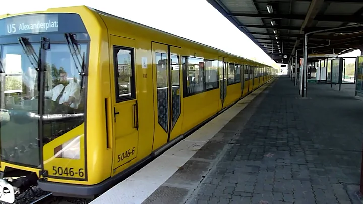 U-Bahn Berlin Bahnhof Cottbusser Platz U5 [HD]